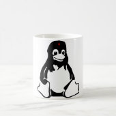Linux tux Penguin Che Koffiemok (Center)