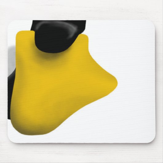 LINUX TUX PENGUIN FOOT LEG MUISMAT (Voorkant)