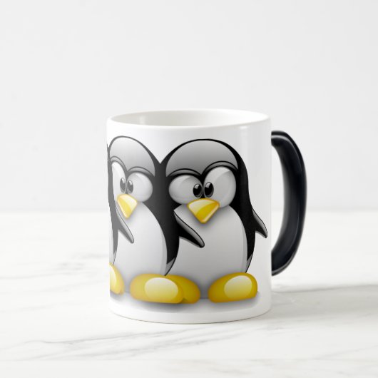 LINUX TUX PENGUIN FRIENDS MAGISCHE MOK (Voorkant rechts)