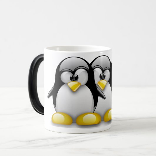 LINUX TUX PENGUIN FRIENDS MAGISCHE MOK (Voorkant links)