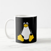 Linux Tux Penguin Open Source Nerd Geek Koffiemok (Links)