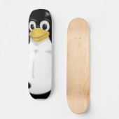 Linux "Tux" Penguin Persoonlijk Skateboard (Voorkant)
