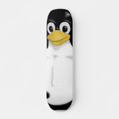 Linux "Tux" Penguin Persoonlijk Skateboard (Voorkant)