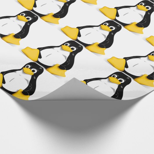 Linux Tux-producten Cadeaupapier (Hoek)