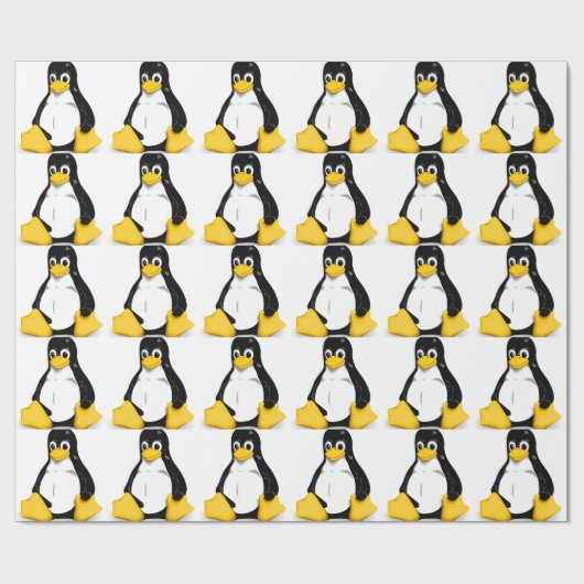 Linux Tux-producten Cadeaupapier (Vlak)