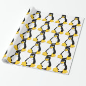 Linux Tux-producten Cadeaupapier (Uitgerold)