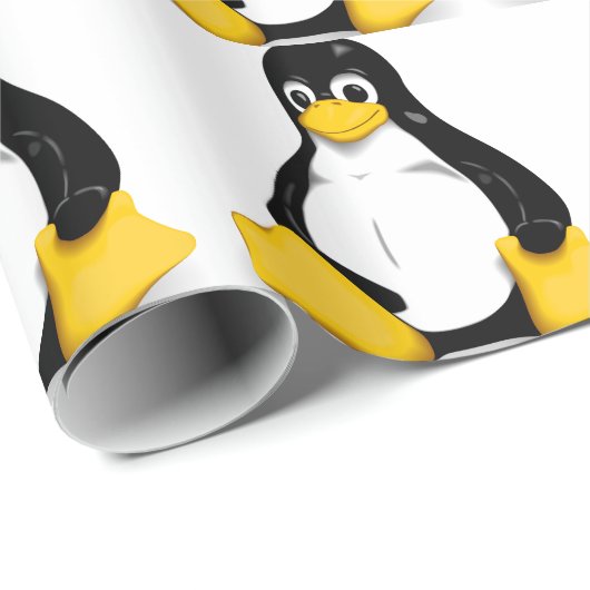 Linux Tux-producten Cadeaupapier (Rol Hoek)