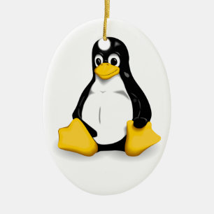Linux Tux-producten Keramisch Ornament
