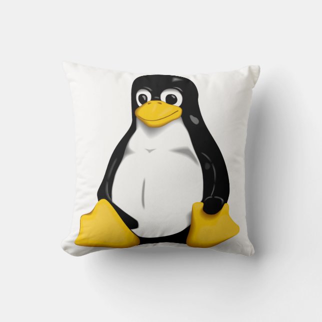 Linux Tux-producten Kussen (Voorkant)