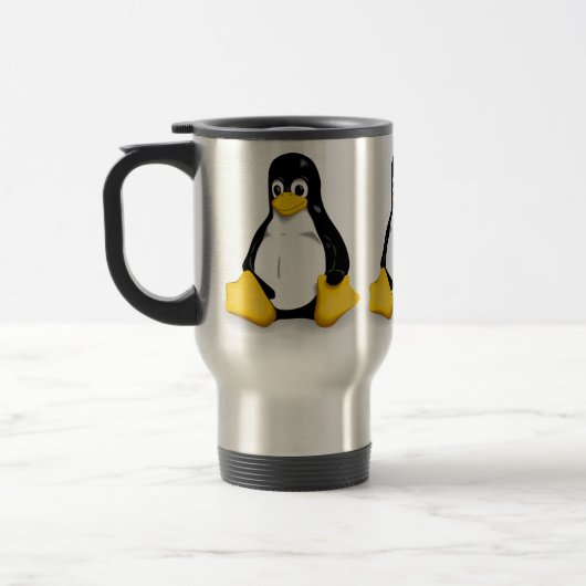 Linux Tux-producten Reisbeker (Links)