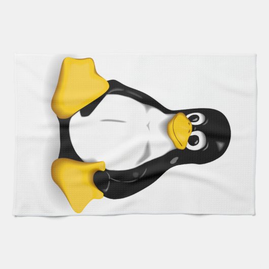Linux Tux-producten Theedoek (Horizontaal)