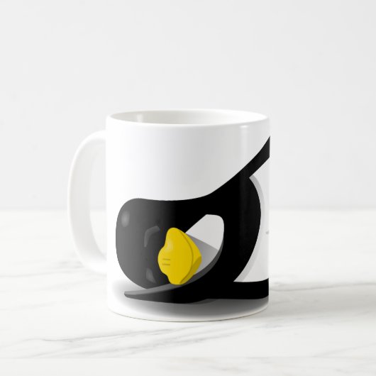 Linux Tux sleeping Koffiemok (Voorkant links)