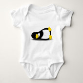 Linux Tux sleeping Romper (Voorkant)