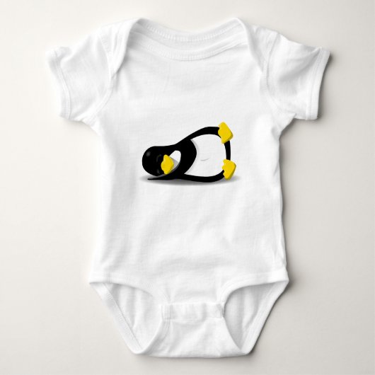 Linux Tux sleeping Romper (Voorkant)