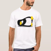 Linux Tux sleeping T-shirt (Voorkant)