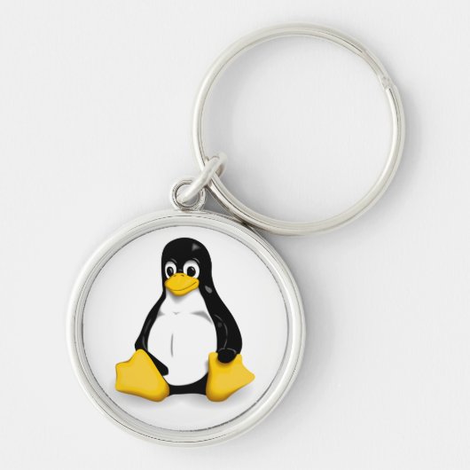 Linux Tux-Sleutelhangers Sleutelhanger (Voorkant)