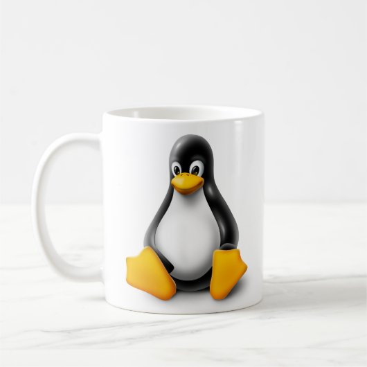 Linux Tux the Penguin Koffiemok (Links)