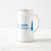 LINUX Unplugged Beer Stein Bierpul (Voorkant rechts)