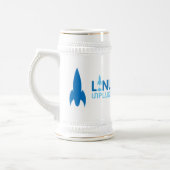 LINUX Unplugged Beer Stein Bierpul (Links)