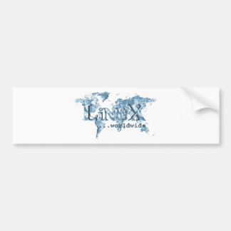 Linux Worldwide Bumpersticker