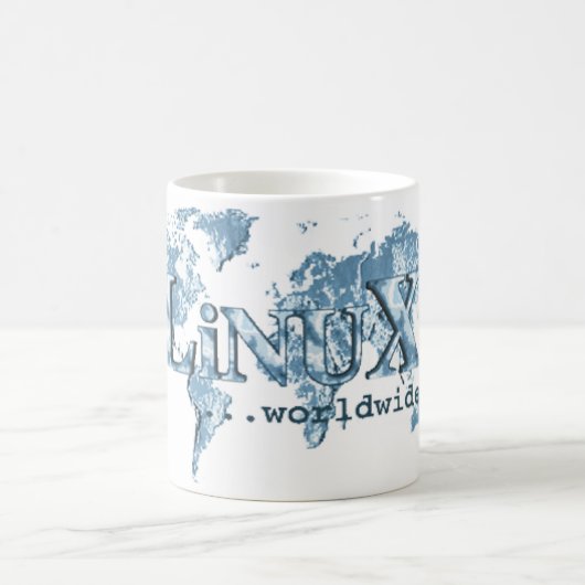 Linux Worldwide Koffiemok (Center)