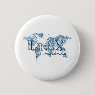 Linux Worldwide Ronde Button 5,7 Cm