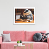 Linuxeros FAQ Canvas Afdruk (Insitu (Woonkamer))