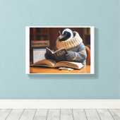 Linuxeros FAQ Canvas Afdruk (Insitu (Houten vloer))