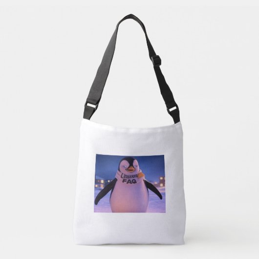 Linuxeros FAQ Crossbody Tas (Voorkant)