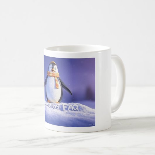 LInuxeros FAQ Koffiemok (Voorkant rechts)