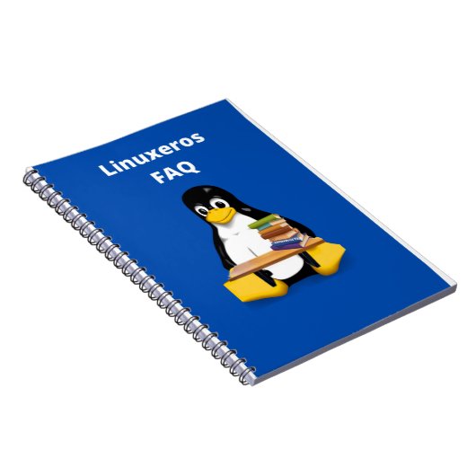 Linuxeros FAQ Notitieboek (Rechterzijde)