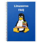 Linuxeros FAQ Notitieboek (Voorkant)