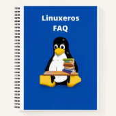Linuxeros FAQ Notitieboek (Voorkant)