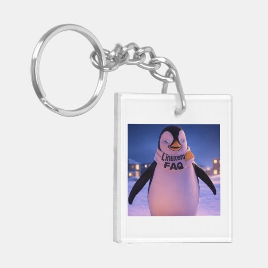 Linuxeros FAQ Sleutelhanger (Voorkant Links)