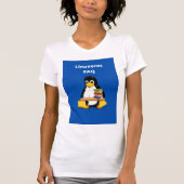 Linuxeros FAQ T-shirt (Voorkant)