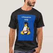Linuxeros FAQ T-shirt (Voorkant)