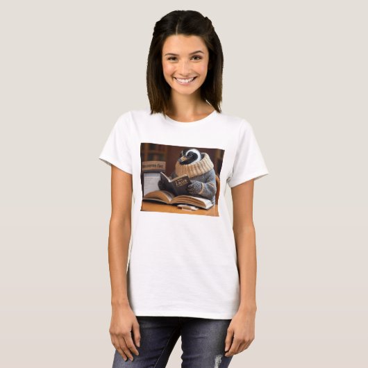 Linuxeros FAQ T-shirt (Voorkant volledig)