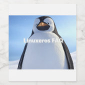 Linuxeros FAQ Wijn Etiket (Enkel label)