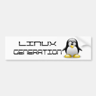 LinuxGeneration Bumpersticker
