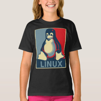 Linuxpinguïn obama poster Classic T-Shirt