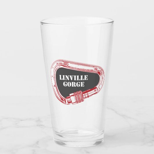Linville Gorge Climate Carabiner Glas (Voorkant)