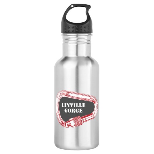 Linville Gorge Climate Carabiner Waterfles (Voorkant)
