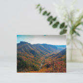 Linville Gorge in Autumn, North Carolina Briefkaart (Staand voorkant)