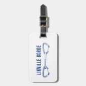 Linville Gorge North Carolina Climate Quickdraw Bagagelabel (Voorkant verticaal)