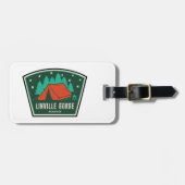 Linville Gorge Wilderness North Carolina Camping Bagagelabel (Voorkant horizontaal)