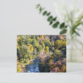 linville Herfsten Briefkaart (Staand voorkant)
