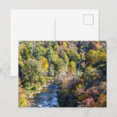 linville Herfsten Briefkaart (Voorkant / Achterkant)