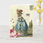 L'invitatie (blanco) kaart (Gele Bloem)