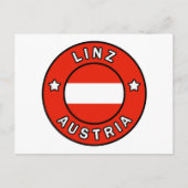 Linz Austria Briefkaart (Voorkant)
