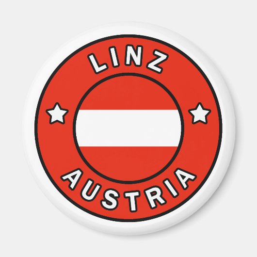 Linz Austria Magneet (Voorkant)